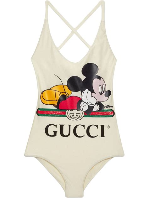 mickey mouse gucci swimsuit|gucci mickey mouse clothing.